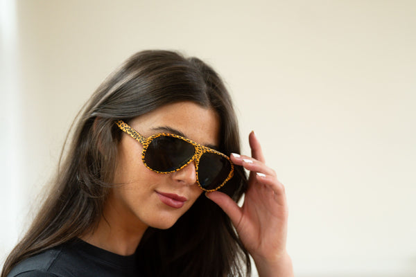 Original Aviator in Blackout Leopard