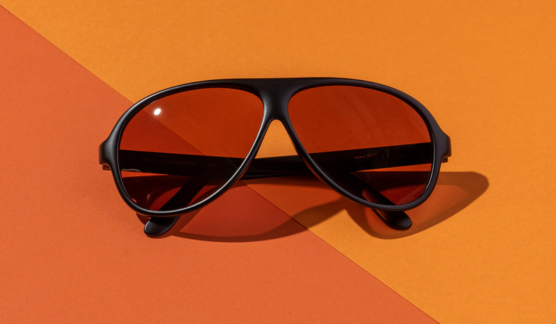 Black Aviator BluBlocker Sunglasses