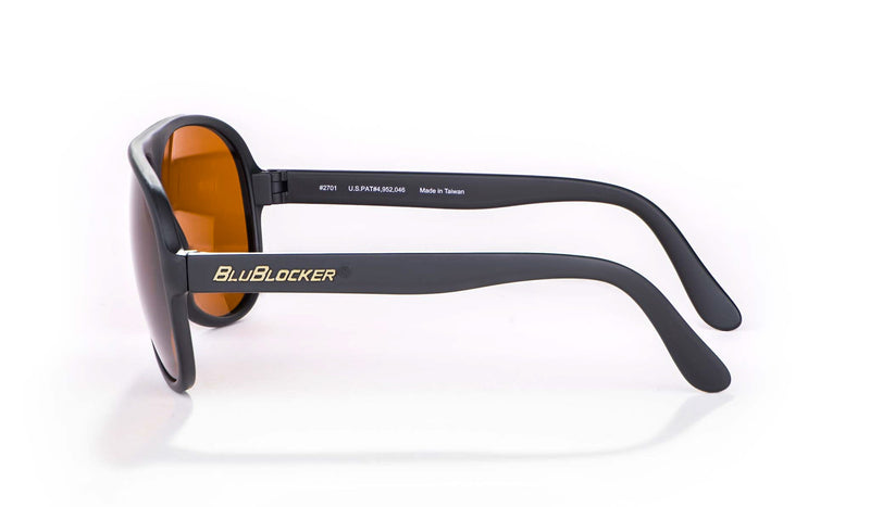 Eagle BluBlocker Sunglasses in Black