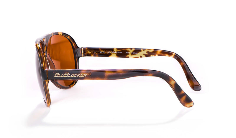 Demi-Tortoise Aviator BluBlocker Sunglasses - 2725K